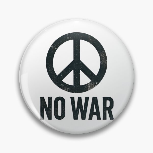 Item preview, No War - Minimalist Peaceful Protest Design designed and sold by BogskyShop.