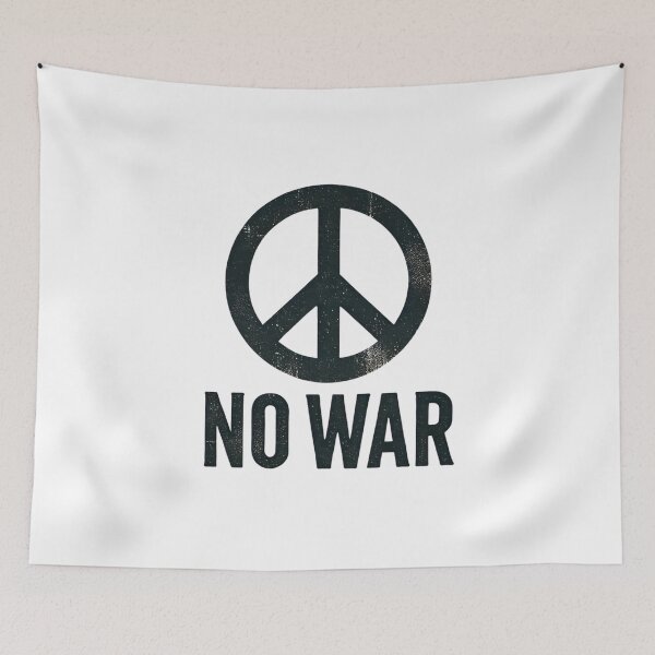 Item preview, No War - Minimalist Peaceful Protest Design designed and sold by BogskyShop.