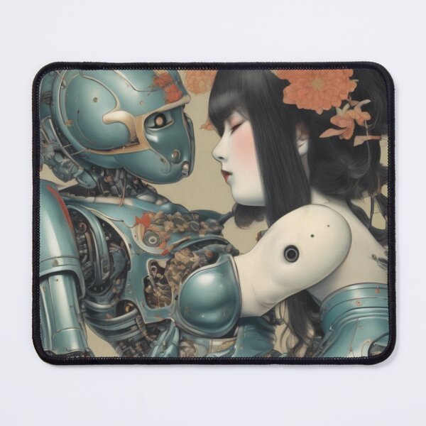 Item preview, Robot Shunga Hybrid Imitation Japanese Erotica | #150 designed and sold by NickWhittleArt.