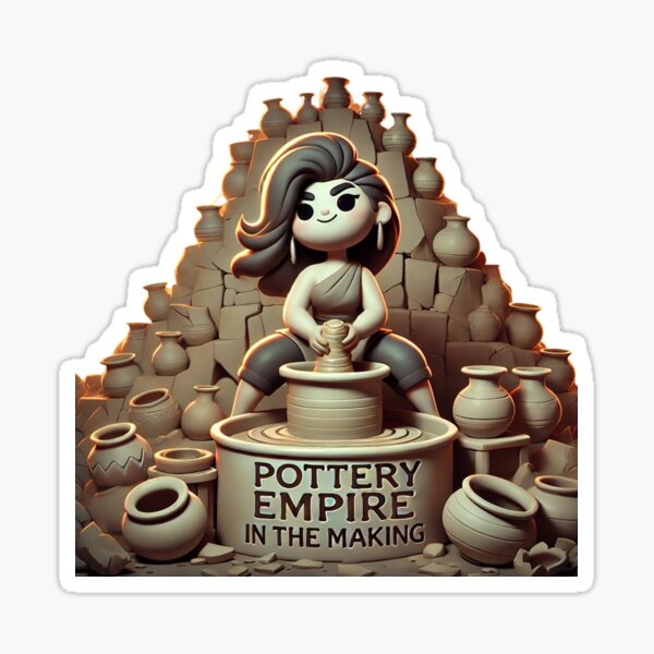 Item preview, Pottery Empire In The Making designed and sold by Cushtees.