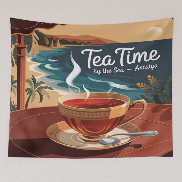Item preview, Tea & Tranquility: Antalya’s Summer Escape  designed and sold by Globalcitytees.