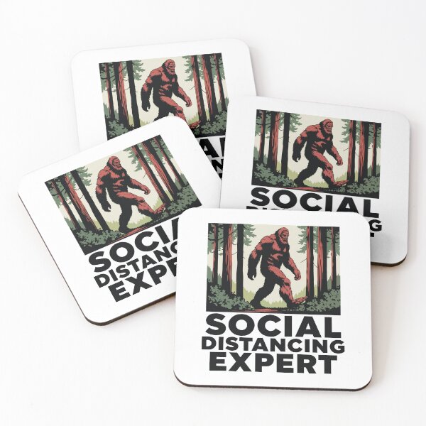Item preview, Social Distancing Expert designed and sold by pinklamas.