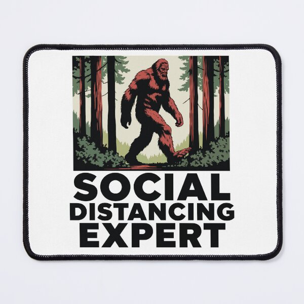 Item preview, Social Distancing Expert designed and sold by pinklamas.