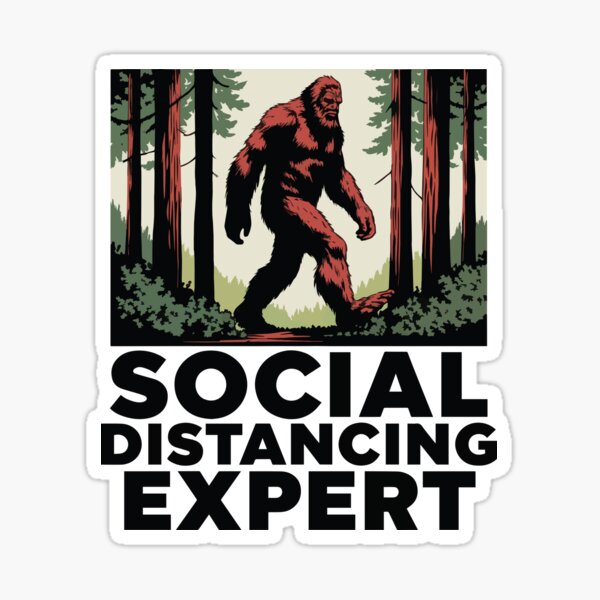 Item preview, Social Distancing Expert designed and sold by pinklamas.