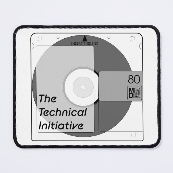 Item preview, The Technical Initiative - Grey with Black Text designed and sold by MiniDiscTech.