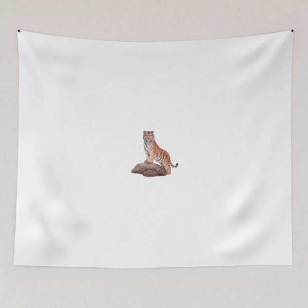 Item preview, tiger sticker designed and sold by hsstudio2025.