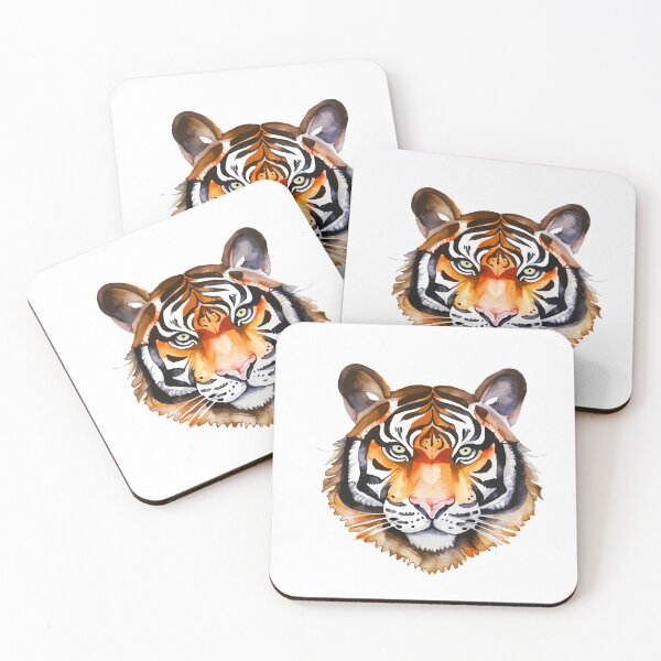 Item preview, tiger sticker designed and sold by hsstudio2025.