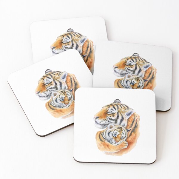 Item preview, tiger sticker designed and sold by hsstudio2025.