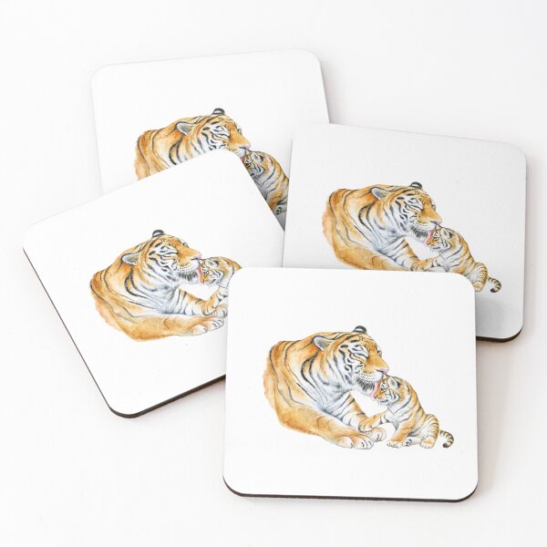 Item preview, tiger sticker designed and sold by hsstudio2025.