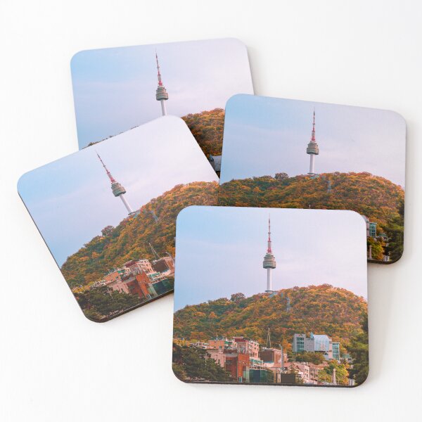 Item preview, Seoul Nearing Sunset - Namsan Tower designed and sold by Jordan McChesney.