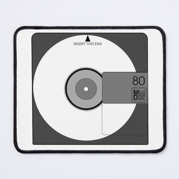 Item preview, Grey MiniDisc - Transparent Center with Lines designed and sold by MiniDiscTech.