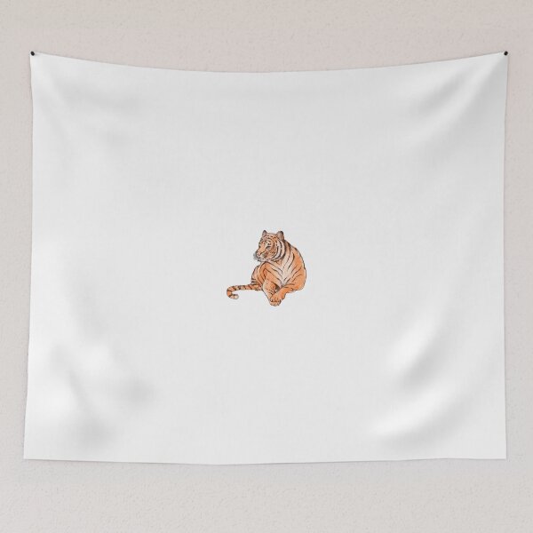 Item preview, tiger sticker designed and sold by hsstudio2025.