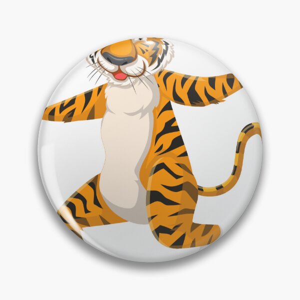Item preview, tiger sticker designed and sold by hsstudio2025.
