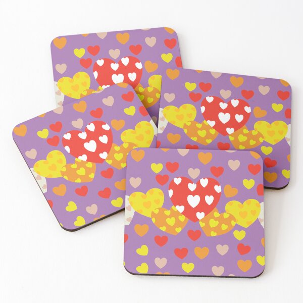 Item preview, Colorful of heart - made  designed and sold by Nakorn06 Shop.