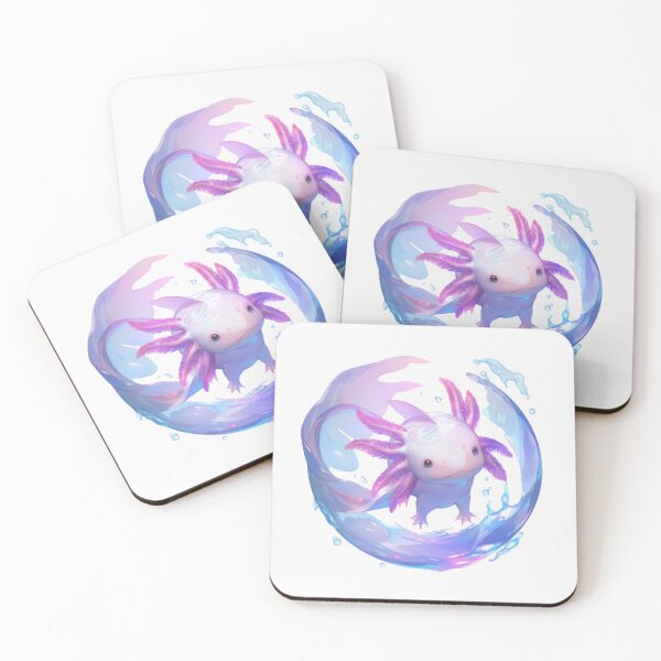 Item preview, Cute happy friend Axolotl designed and sold by PatternFly.