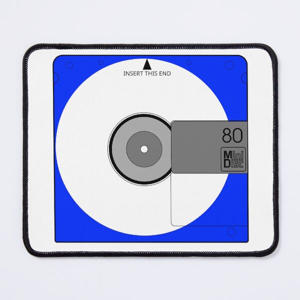 Item preview, Blue MiniDisc - Transparent Center with Lines designed and sold by MiniDiscTech.