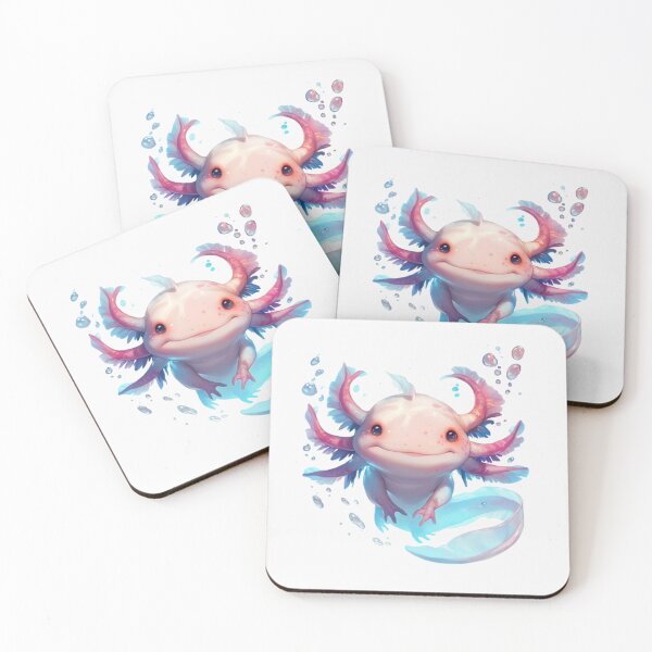 Item preview, Cute happy friend Axolotl designed and sold by PatternFly.