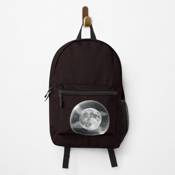 Item preview, Transparent Glass Sphere with Moon, Stars, and Clouds – A Stunning Celestial Artwork designed and sold by Unlimited-Style.