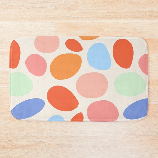 Item preview, Random but Cute, Funky Abstract Minimalistic Design, Colorful Playful Pebbles Pattern, Modern Aesthetic Pastel Vibes designed and sold by Kintsugi99.