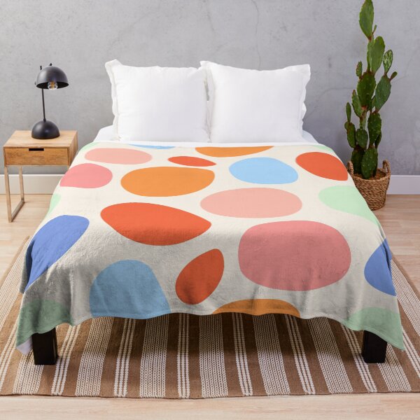 Item preview, Random but Cute, Funky Abstract Minimalistic Design, Colorful Playful Pebbles Pattern, Modern Aesthetic Pastel Vibes designed and sold by Kintsugi99.