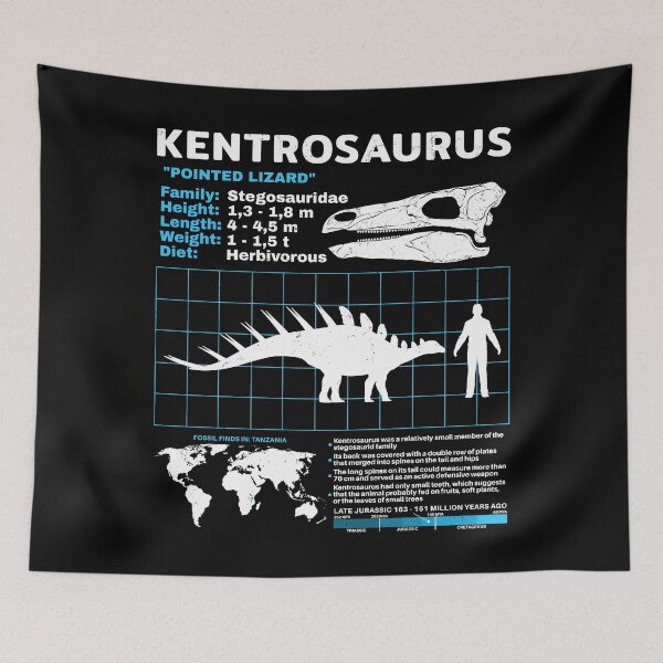 Item preview, Kentrosaurus Fact Sheet designed and sold by NicGrayGraphic.