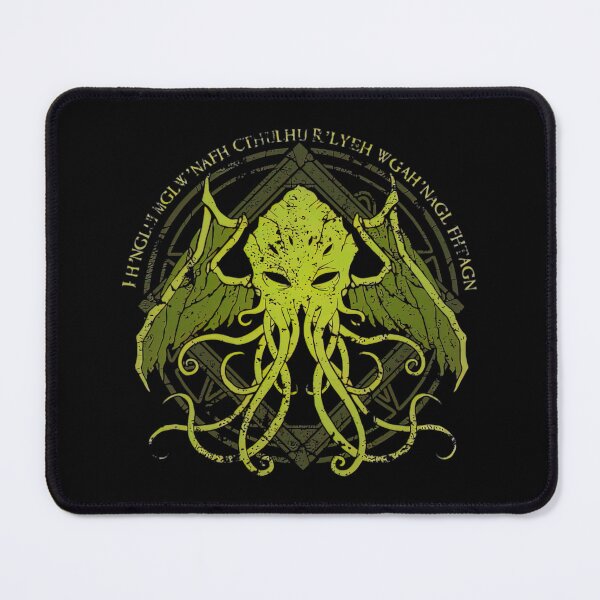 Item preview, Cthulhu - Lovecraft - Distressed Chant designed and sold by Maya Boone.