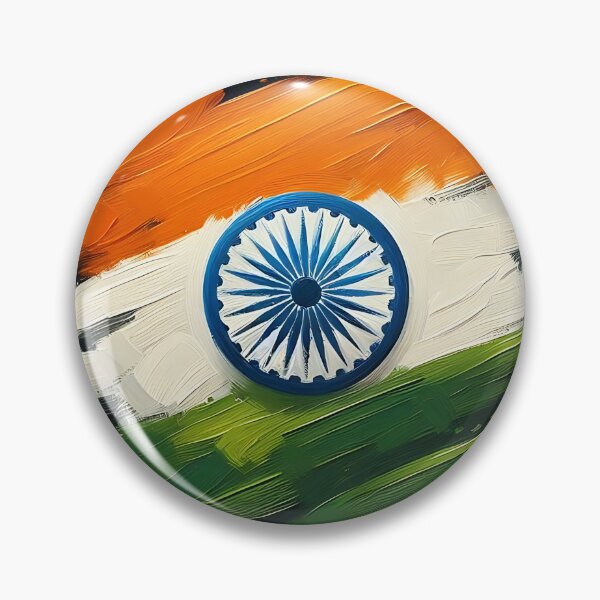 Item preview, Indian Flag  designed and sold by Intriguing Designs.