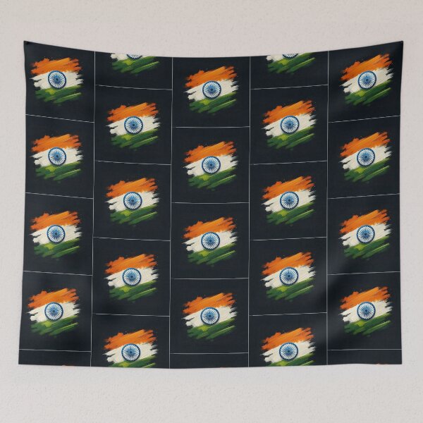 Item preview, Indian Flag  designed and sold by Intriguing Designs.