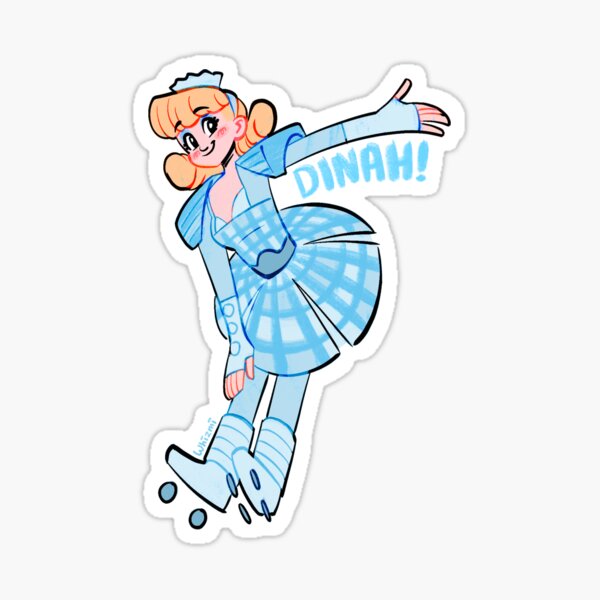 Vista previa del artículo con la obra «Arte de fan de Dinah el vagón comedor, Starlight Express», diseñado y vendido por whizmii.