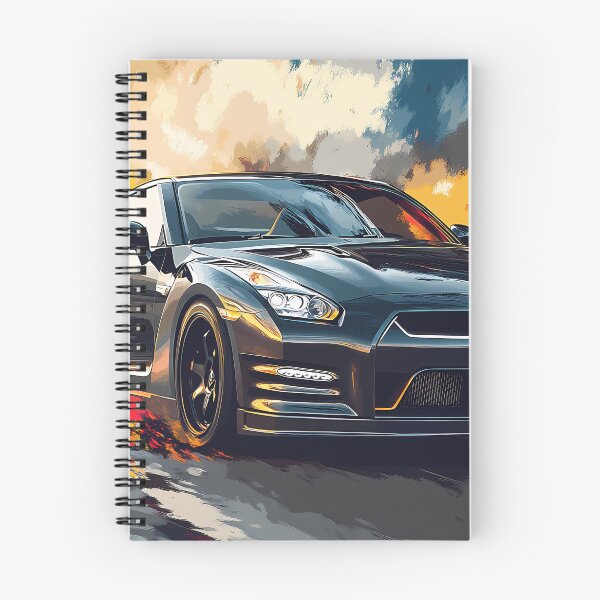 Item preview, Stealth Icon – Gunmetal Grey Nissan GT-R V-Spec R35 Pop Art V designed and sold by AutoPopStudio.