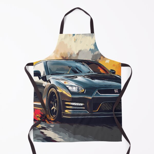 Item preview, Stealth Icon – Gunmetal Grey Nissan GT-R V-Spec R35 Pop Art V designed and sold by AutoPopStudio.