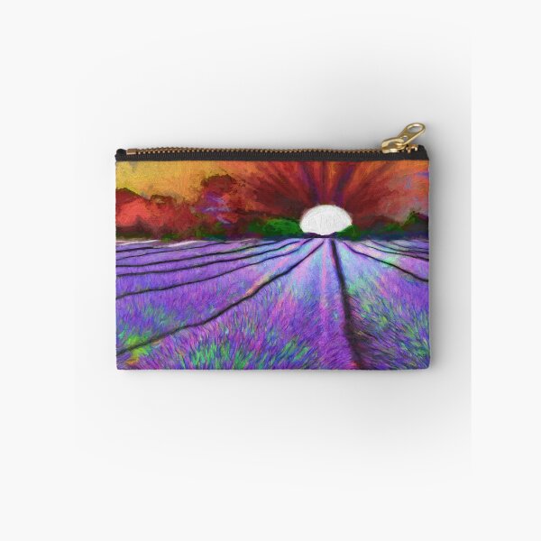 Item preview, Lavender Field at Sunset designed and sold by bloomingvine.