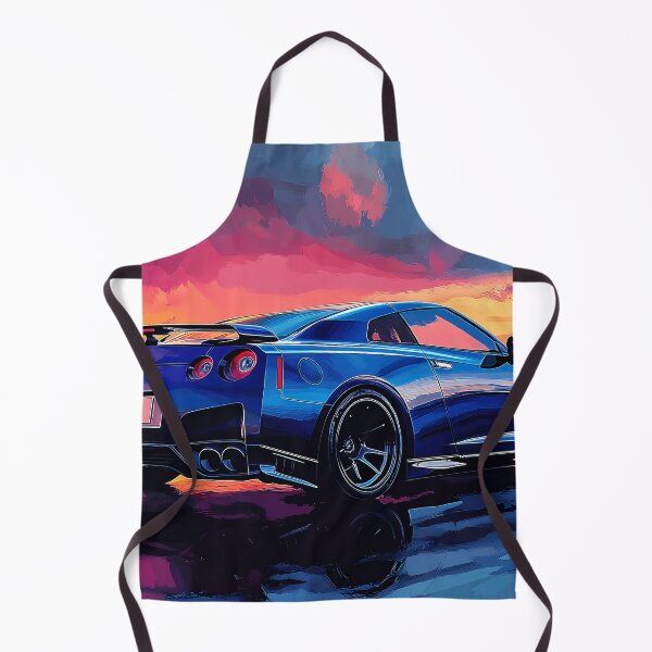 Item preview, Blue Thunder – Nissan GT-R V-Spec R35 Pop Art designed and sold by AutoPopStudio.