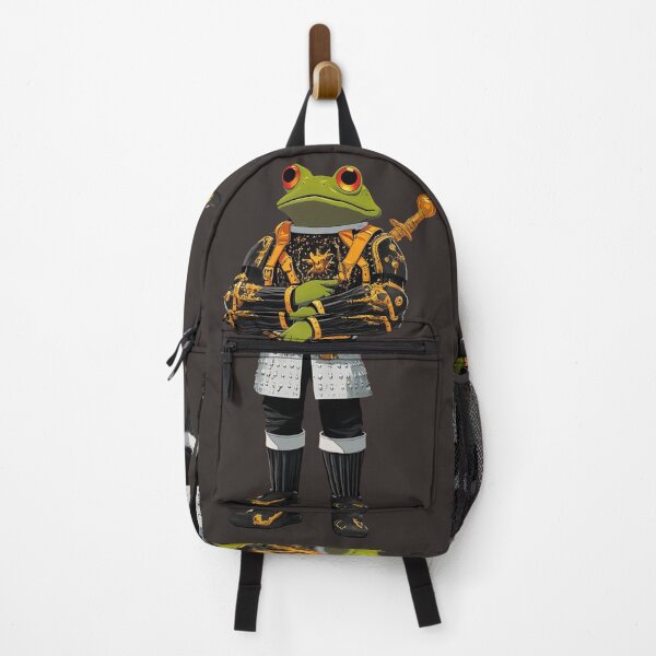 Item preview, Samurai Frog Warlord – Honor and Strength in Battle designed and sold by Void & Valor.