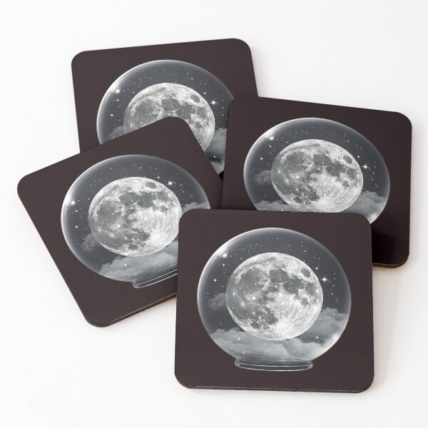 Item preview, Magical Glass Orb with Moon, Stars & Clouds – Enchanting Celestial Art designed and sold by Unlimited-Style.