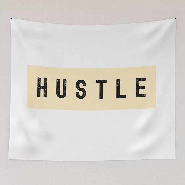 Item preview, Hustle – Daily Grind Motivation designed and sold by KrieytPrintz.