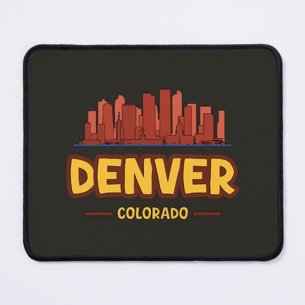 Item preview, Denver colorado city skyline designed and sold by Donutlovers.