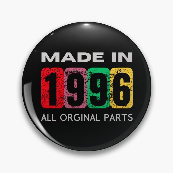 Item preview, Vintage 1996 - All Original Parts | Retro 1996 Birthday & Anniversary Gifts designed and sold by Psycho-Crazy.