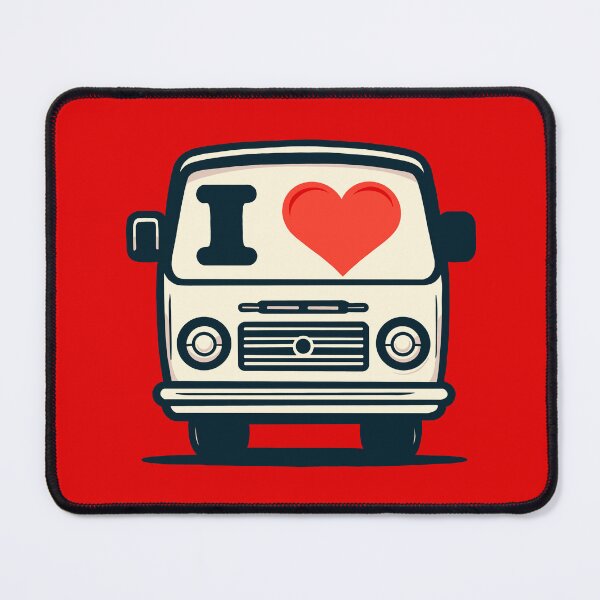 Item preview, Love My Campervan – The Ultimate Road Trip Design designed and sold by FunnehGacha.