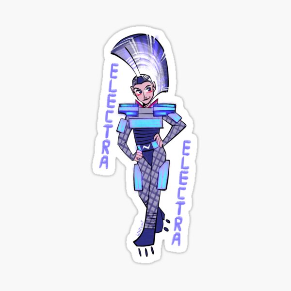 Vista previa del artículo con la obra «Arte de fan de Electra, la locomotora eléctrica, Starlight Express», diseñado y vendido por whizmii.
