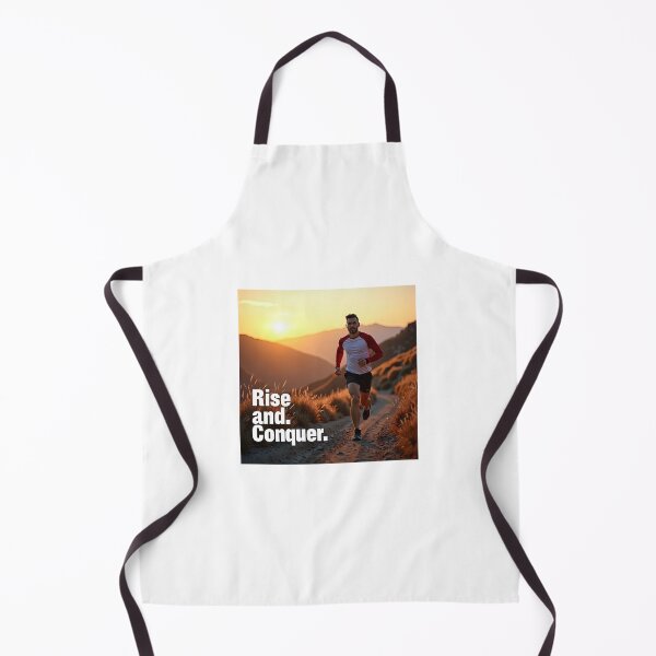 Item preview, Rise and Conquer – Motivational Runner at Sunrise designed and sold by nhk999.