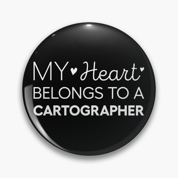 Item preview, My Heart Belongs To A Cartographer Cute Cartographer designed and sold by RareBunny.