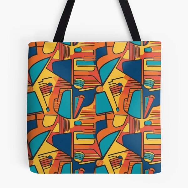 Item preview, Colorful Vintage Retro Abstract Pattern 3 designed and sold by AlinaSCorner.