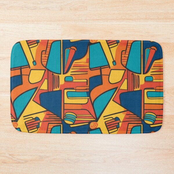 Item preview, Colorful Vintage Retro Abstract Pattern 3 designed and sold by AlinaSCorner.