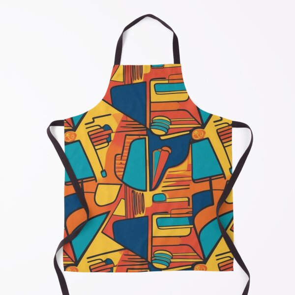 Item preview, Colorful Vintage Retro Abstract Pattern 3 designed and sold by AlinaSCorner.