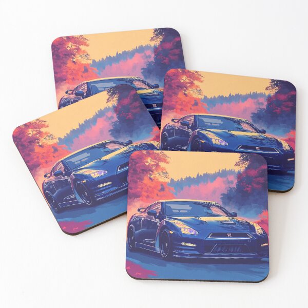 Item preview, Blue Thunder – Nissan GT-R V-Spec R35 Pop Art V designed and sold by AutoPopStudio.