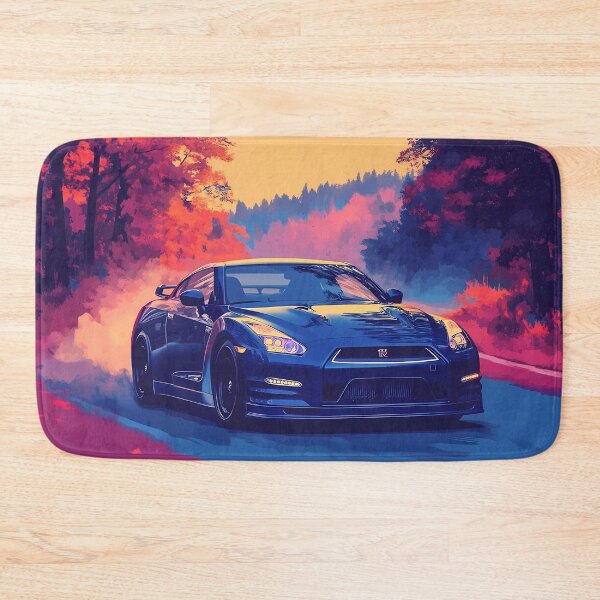 Item preview, Blue Thunder – Nissan GT-R V-Spec R35 Pop Art V designed and sold by AutoPopStudio.