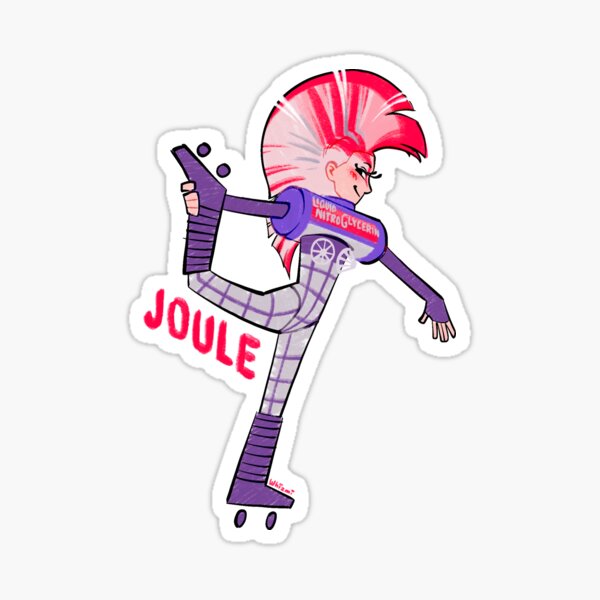 Vista previa del artículo con la obra «Arte de fan de Joule, el camión dinamita, Starlight Express», diseñado y vendido por whizmii.