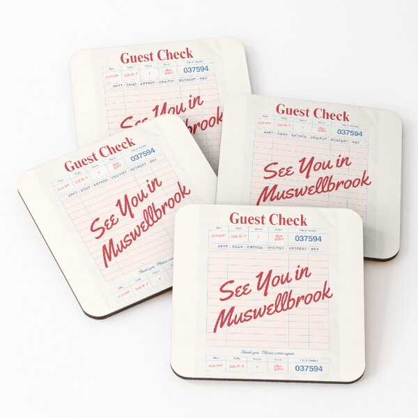Item preview, See You in Muswellbrook - Vintage Diner Guest Check Travel Print designed and sold by RM-Journey.