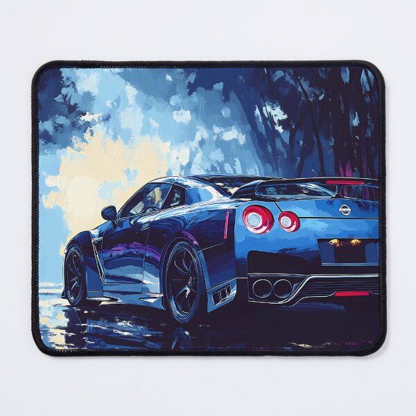 Item preview, Blue Thunder – Nissan GT-R V-Spec R35 Pop Art VI designed and sold by AutoPopStudio.